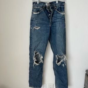 AGolde 90s Mid Rise Jeans — SIZE 24